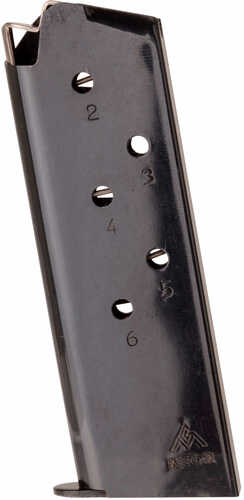 Taurus 1911 Officer Magazine 45 ACP 6 Round Metal Black Finish